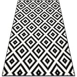 RugsX Preproge Preproga BCF Morad RUTA Diamanti, geometrijski - 160x220 cm Črna | Shoptok.si