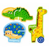 Magnetic Puzzle Learning Animals Magnets for Boards and Fridges 30 pcs. | shoptok.hr