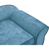 vidaXL Sofa za pse tirkizna 72 x 45 x 30 cm plišana | shoptok.hr