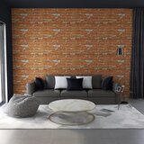 vidaXL 3D zidni paneli s uzorkom svjetlosmeđih cigli 11 kom EPS cijene