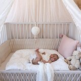CamCam Copenhagen Bež pamučna ograda za dječji krevet 365 cm Light Sand – | shoptok.hr