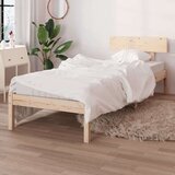  Posteljni okvir iz trdne borovine 100x200 cm, (20643324) | Shoptok.si