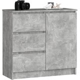 AKORD Jerry Komoda, 1 Vrata In 3 Predali, Beton, (5000332389) | Shoptok.si