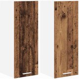 Viseći ormarić 2 pcs Stari drvo i bijela 30 x 31 x 80 cm | Eponuda.ba