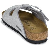 Birkenstock Natikači Arizona Kids 1030477 Srebrna Cene