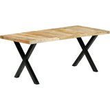  Blagovaonski stol od masivnog drva manga 180 x 90 x 76 cm Cijene