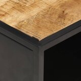  Stolić za kavu s izrezbarenim vratima 90x55x36 cm drvo manga | shoptok.hr