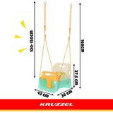  Dječja ljuljačka 3u1 Kruzzel podesiva do 30 kg | shoptok.hr
