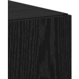 vidaXL visoka komoda crni hrast 50x42.5x185 cm od MDF-a | shoptok.hr