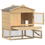 vidaXL Kokošinjac Smeđa 75 x 59 x 60 cm | shoptok.hr