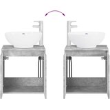  Set ormarića za kupaonicu 3 kom. Betonska siva | shoptok.hr