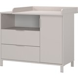 Germania Kremno bela otroška komoda s previjalnim pultom 115x102x77 cm Alkmaar – | Shoptok.si