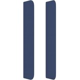  Uzglavlje s ušima plavo 93x16x118/128 cm od tkanine | shoptok.hr