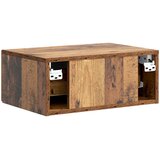  Noćni ormarić za montažu na zid Staro drvo 49 x 34,5 x 20 cm | shoptok.hr
