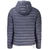 Cavalli Class muška prošivena jakna s kapuljačom, sivoplava | shoptok.hr