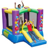 Happy Hop dvorac na napuhavanje mjehurići s toboganom | shoptok.hr