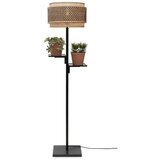 Good&Mojo Črna/v naravni barvi stoječa svetilka z bambusovim senčnikom (višina 160 cm) Bhutan – | Shoptok.si