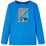  Dječja majica dugih rukava kobaltnoplava 128 | shoptok.hr