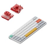 Nuphy Air60 V2 Brezžična Mehanska Tipkovnica Slim Ionic White Cowberry Switch / Bluetooth / 2.4GHz, (22126137) | Shoptok.si