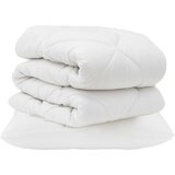  Set deka s jastukom 2 kom. Bijela Mikrovlakna | shoptok.hr