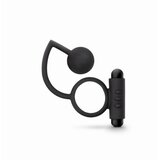 Anal Adventures Analna kroglica z vibracijskim obročkom za penis | Shoptok.si