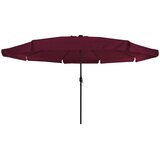  Vrtni suncobran Bordeaux Crvena 395 x 395 x 245 cm Poliester | Eponuda.com