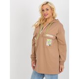 RELEVANCE Sweatshirt-RV-BL-8258.34-camel | Shoptok.si