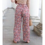 UR/CEO Red wide pleated women's pants Saliha | Shoptok.si