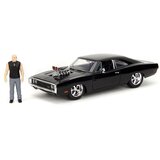  Hitri in drzni: 1970 Dodge Charger kovinski avtomodel z Domovo figuro 1/24 - Simba Toys | Shoptok.si