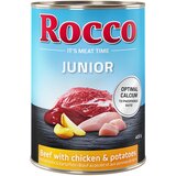 Rocco Junior 6 x 400 g - Govedina s piletinom i krumpirom Cijene