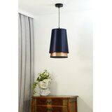  Duolla - Visilica na sajli BELL SHINY 1xE27/15W/230V prečnik 25 cm plava/bakrena | Eponuda.com