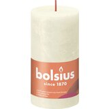  Rustikalna sveča 13/6,8 cm - mehko biserna | Shoptok.si