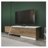 Hanah home tv polica zonas walnut white | ePonuda.com