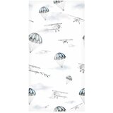  Tapeta - Watercolor - Airplane show on a bright sky with delicate clouds. 50x1000 Vodootporna | shoptok.hr
