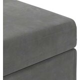  Stolica Tamno siva 81 x 41 x 40 cm Svileni i Fino Radeći Drvo | shoptok.hr