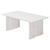 Hanah home Sto za dnevnu sobu Ravello White Marble | Eponuda.com