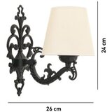 Opviq Claire zidna lampa, 15x10x13cm, IP20, krem-crna | Eponuda.ba