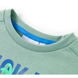  Dječja topla majica svijetla kaki 128 | shoptok.hr