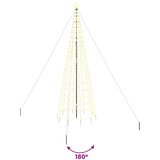  LED božićno drvce EKENAS 400 cm 800 LED lampica Topla bijela Slike