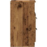 vidaXL Noćni ormarić staro drvo 40x36x65 cm izrađeno drvo | shoptok.hr