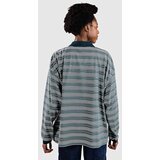 Carhartt WIP Largo Polo majica largo stripe / deep lagoon | Shoptok.si