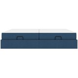  Okvir kreveta s madracem s madracem 2 pcs Plava tkanina | shoptok.hr