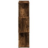 Pregrada regal za knjige 3 razina hrast 70x24x97 cm drveni | shoptok.hr