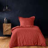Douceur d intérieur Ciglasta pamučna navlaka za poplun za krevet za jednu osobu 140x200 cm Lina – | shoptok.hr