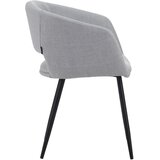 MID.YOU NASLANJAČ, tekstil svetlo siva | Shoptok.si