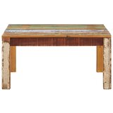 Maison Chic Klubska mizica - kavna mizica - Nizka mizica 80x80x40 cm trden predelan les, (21753447) Cene