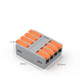INF 4 In 4 Out Quick Wiring Cable Kompakten električni priključek, (21553855) Cene