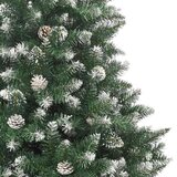  Umjetno božićno drvce Zelena 210 cm PVC, Plastika i Čelik | shoptok.hr