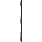  Zidno uzglavlje crni 108 x 3 x 90 cm od masivne borovine | shoptok.hr