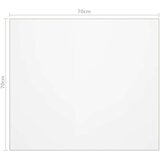  Zaščita za mizo mat 70x70 cm 2 mm PVC, (20713755) | Shoptok.si